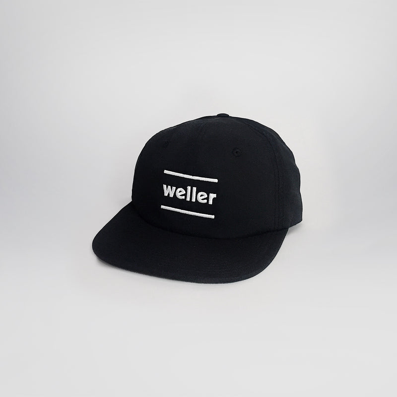 Weller Logo Premium Sueded Blend Tee - Black