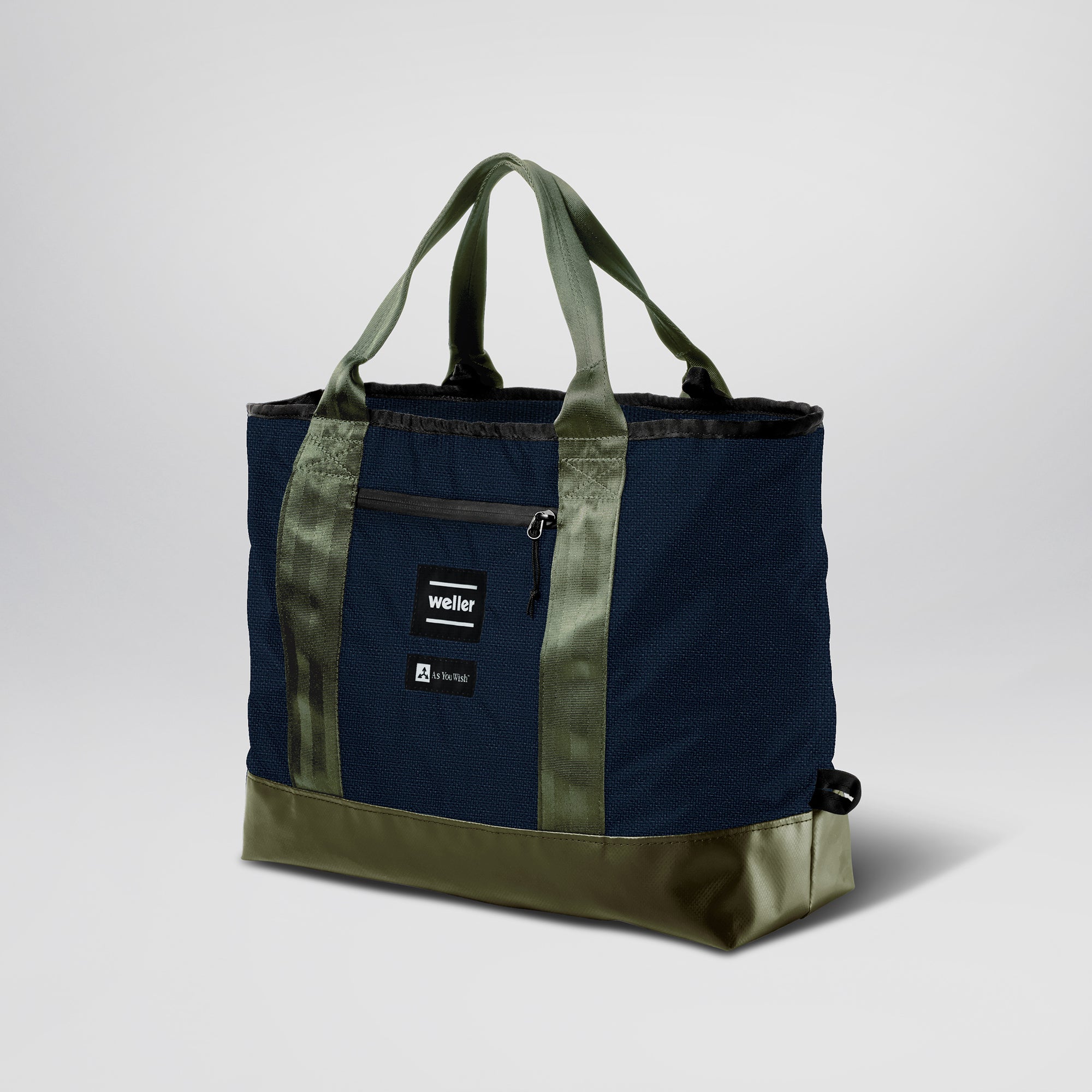 The Catchall Tote Bag - Navy/Olive
